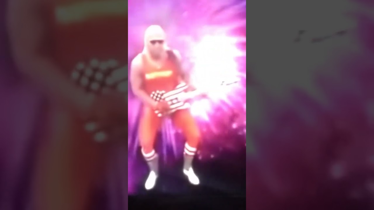 FOUND FOOTAGE!! Hulk Hogan plays Bass Guitar Solo For Metallica!! Lost Media Found!!!