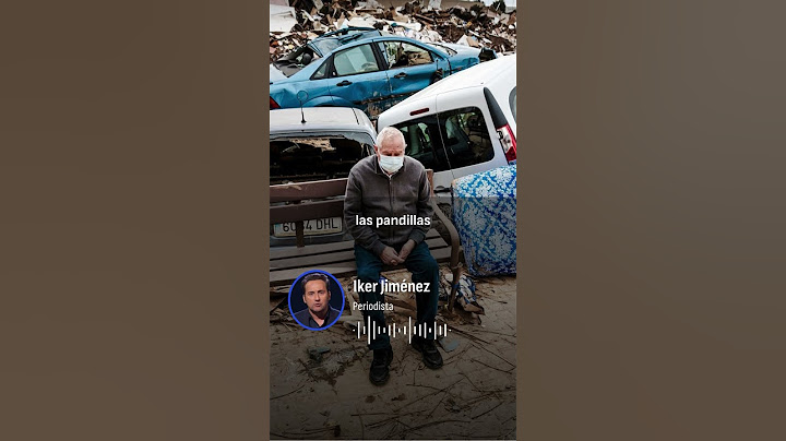 Iker Jiménez: "Las pandillas entraron a robar con cadáveres dentro de los coches"