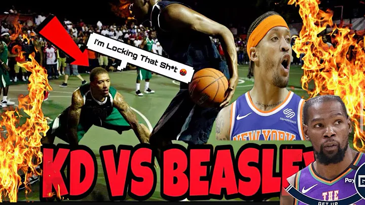Micheal Beasley Vs Kevin Durant Most Intense ￼1v1 Hype Matchup At Dyckman Park!!!!