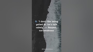 Setting boundaries isn’t selfish. It’s self-respect. #healthyboundaries  #selfrespect