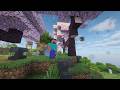 4K Peaceful Minecraft Anvil Rain for 2 Hours
