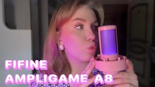 ASMR✨Мурашечный обзор микрофона FIFINE AMPLIGAME A8/АСМР