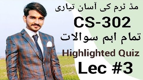CS302 lecture 3|VU short lectures by Amir|Number system|mid term preparation|CStudy with Amir