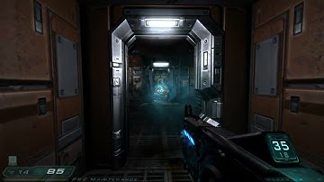 DOOM 3 Open Coop mod online Gameplay Playthrough part 3 - 4K 60FPS No commentary