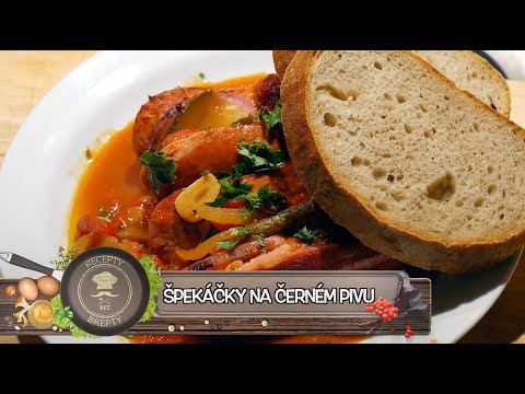 Špekáčky na černém pivu – Pivní klasika