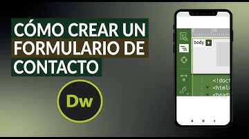 Cómo Crear o Hacer un Formulario de Contacto en Dreamweaver