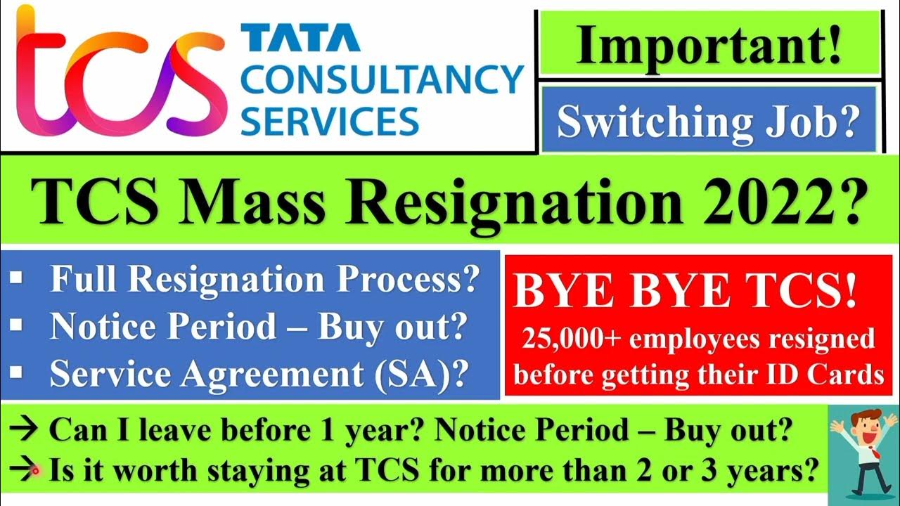 TCS Resignation Process 2022 IT Mass Resignation Salary Hike