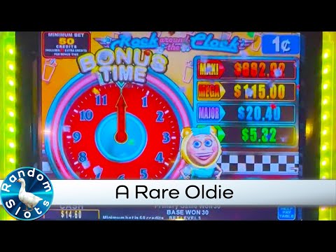 Rock Around the Clock Rare Slot Machine Bonus
