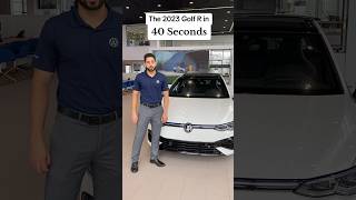 The 2023 Volkswagen Golf R in 40 Seconds! #golfr #volkswagen #carreview