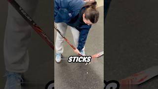 Why Hockey Players Break Their Sticks?