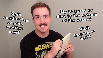 ASMR asking you personal "would you rather" questions (soft spoken + writing noises)