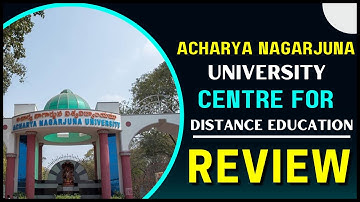 Acharya Nagarjuna University Centre For Distance Education Review #umeacademy #anucde #education