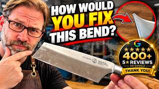 This Knife Was BADLY Bent. Here’s How I Fixed It!
