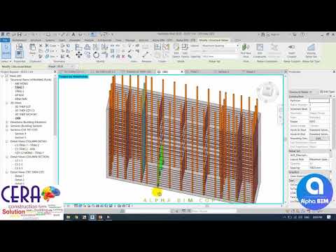 DỰNG & TRIỂN KHAI BẢN VẼ REBAR CHO CỘT-VÁCH | Plugin for Revit