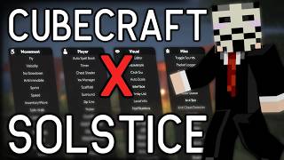 HACKING ON CUBECRAFT WITH UPDATED SOLSTICE CLIENT screenshot 1