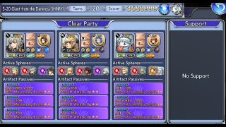 DFFOO - Giant from the Darkness (Act 4 Chapter 5 Pt.1) with Omega Weapon & Armor