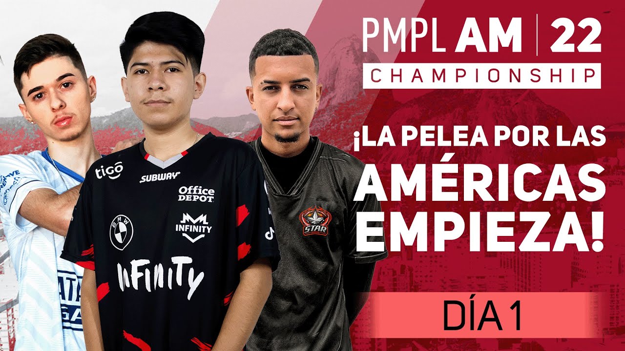 ¡LA PELEA POR LAS AMÉRICAS EMPIEZA AHORA! | PMPL AM Championship '22 | Día 1