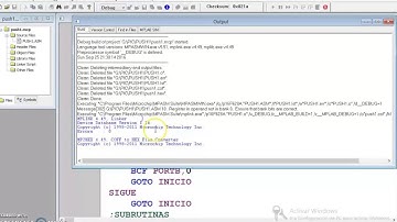 Practica 2-Prender 1 Led con push con pick 16F628A-Parte 1