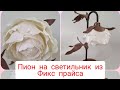 Мини пион на светильник из Фикс прайса из изолона. МК