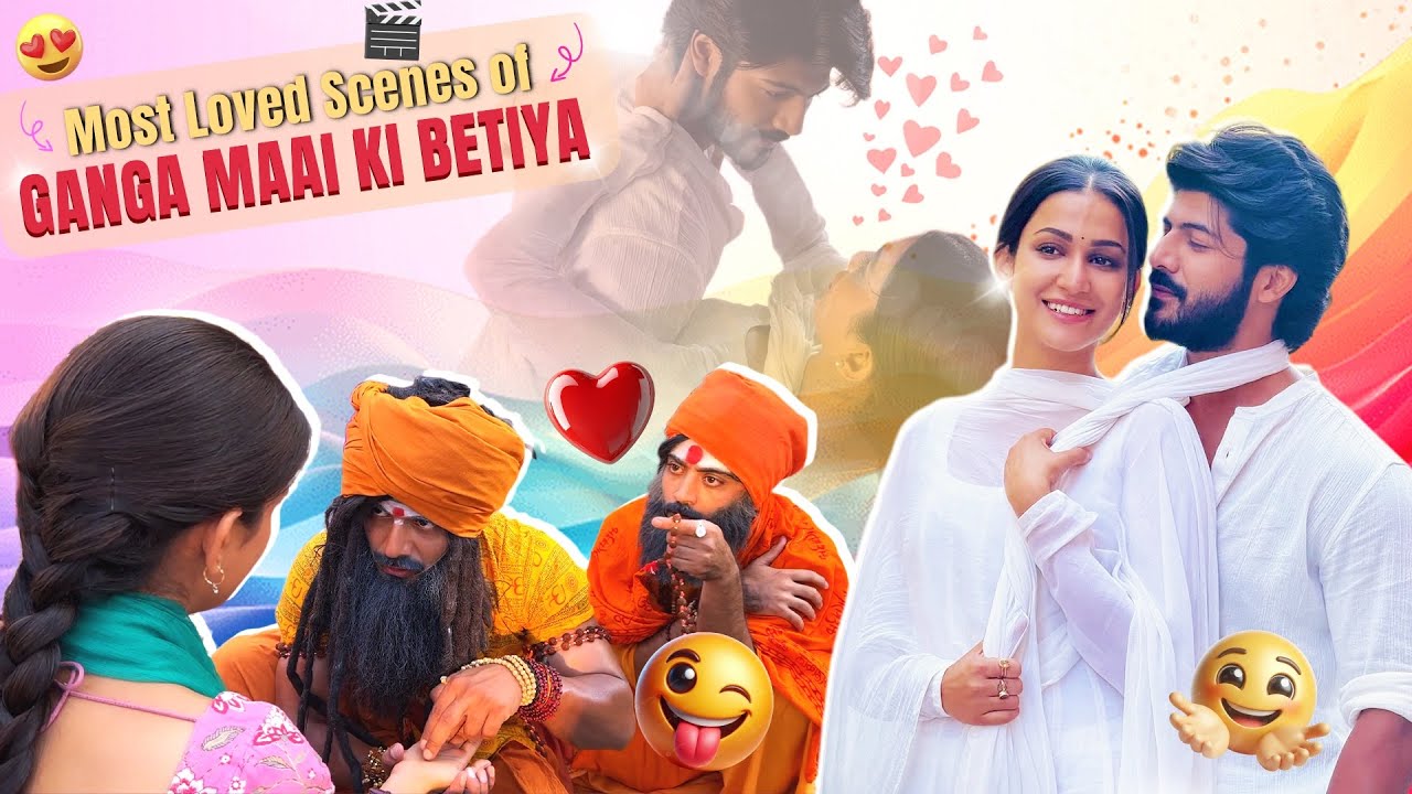 Most Loved Scenes  ❤️ of Ganga Maai Ki Betiya | Fun With @SheizaanKhan009 | Amandeep Sidhu Vlog