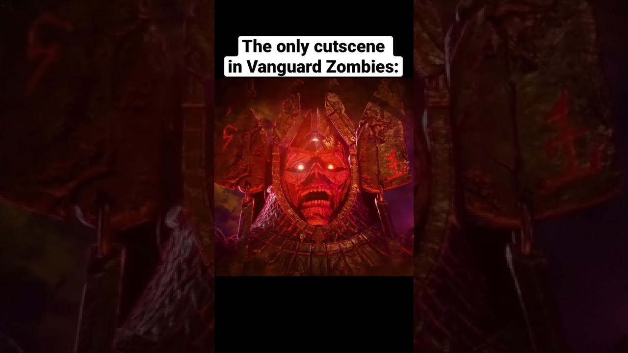 The only cutscene in Vanguard Zombies: