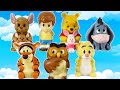 WINNIE THE POOH Figures Toys Playset Videos For Kids FUN Honey Ride