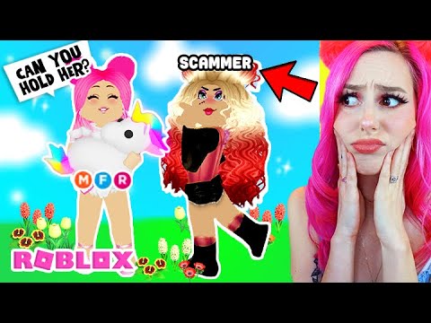 This Scammer Lied To Me I Shouldn T Have Trusted Her Adopt Me Scammer Roblox Youtube - youtube meganplays playing roblox adopt me