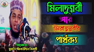 মিলাদুন্নবী ও সিরাতুন্নবীর পার্থক্য।আলোচকঃ মুফতি আলাউদ্দিন জিহাদী