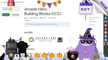 Arcade Hero: Building Blocks GCS I #2025 | #arc1200 |#qwiklabs |#Solution