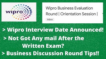 Wipro Interview Date Announced ! | Not Received Any Mail Why ? 🔥🔥