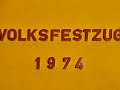 Straubing, Volksfest-Auszug, 1974