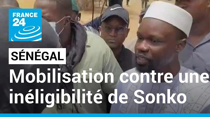 Sénégal : l'opposition appelle à la mobilisation contre une inéligibilité d'Ousmane Sonko