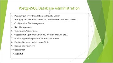 PostgreSQL for Beginners - Topic 11 - Upgrade using logical backup & using pg_upgradcluster.