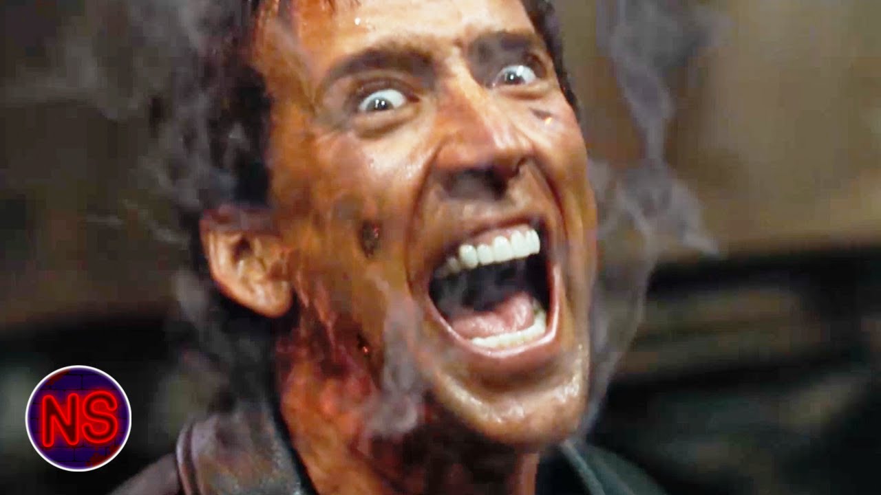 Nicolas Cage Transforms into the Ghost Rider  Ghost Rider 2007  Now Scaring
