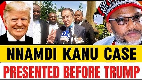 Nnamdi Kanu Release: Igbo Diaspora Take Tinubu APC To Donald Trump For Quick Intervention