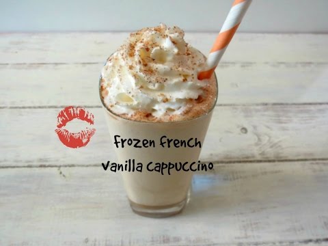 how-to-make-frozen-coffee-drinks:-frozen-french-vanilla-capuccino.