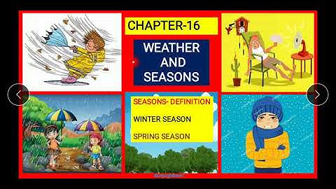 Weather & Seasons | Part-2 | Class-3 | EVS | by Durga