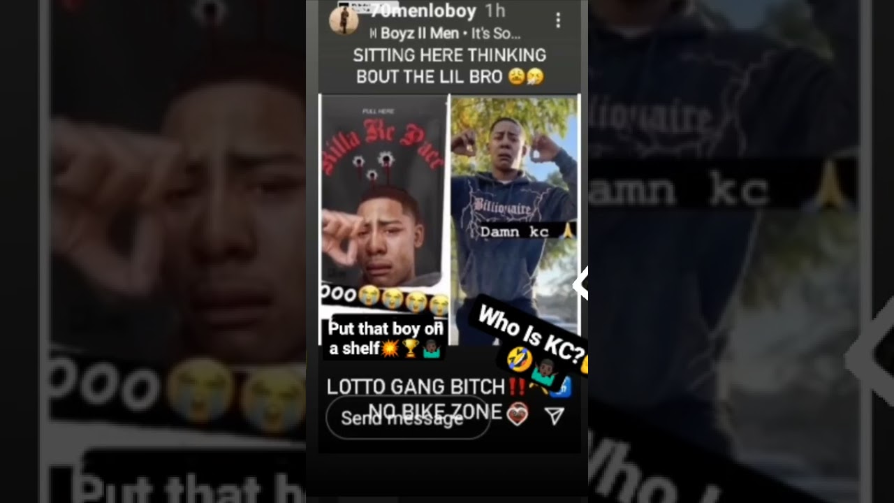 MENLO CRIP DISSING KILLA CRAB ''KC'' FROM FHN BRIMS