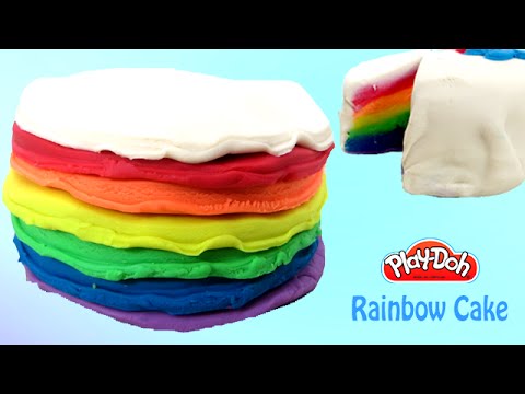 play-doh-cake-|-play-doh-rainbow-cake-with-playdough-|-playdoh-food