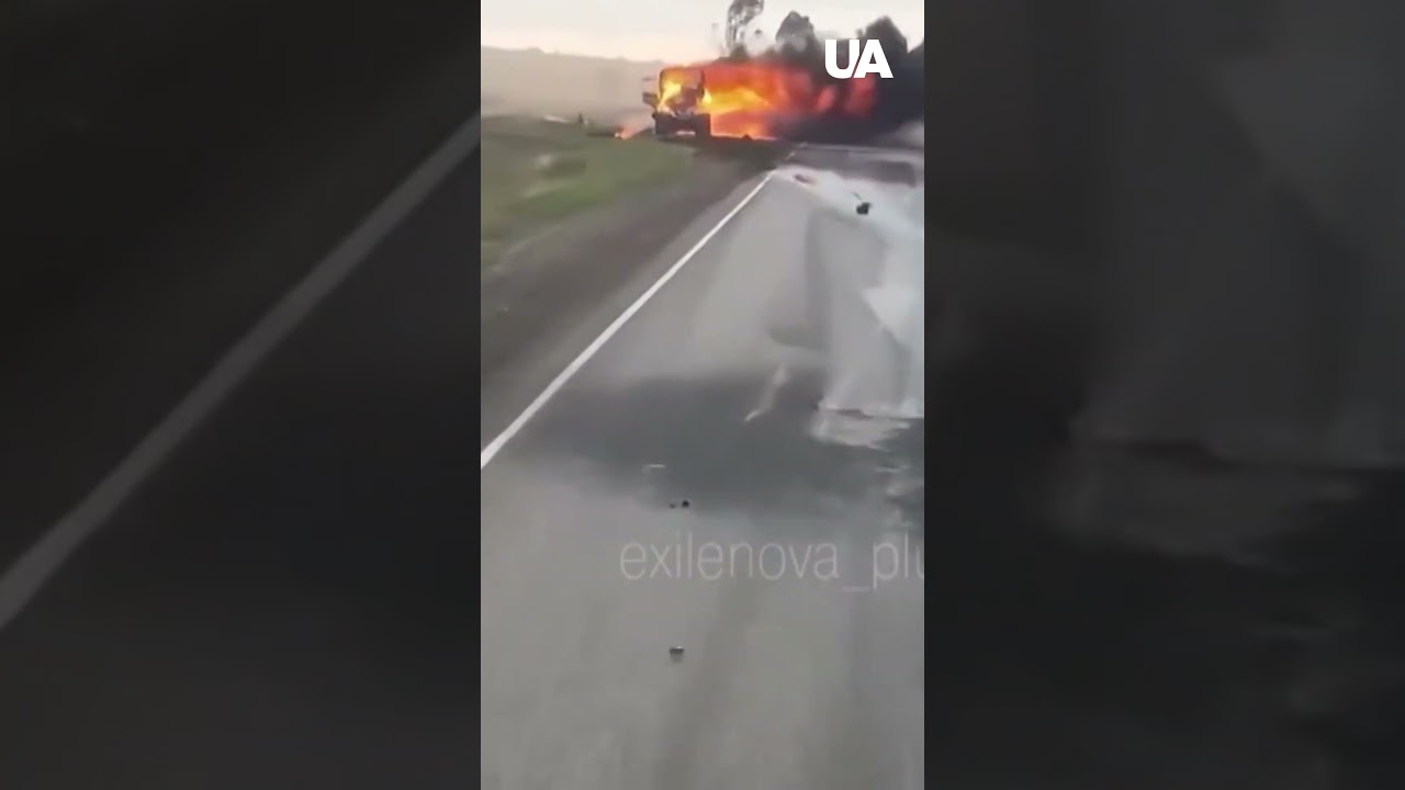 Ukraine destroys Russian LOGISTICS: roads and equipment under attack #shorts