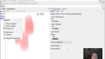 Making GIFs in Geogebra 5 - Colours, Styles and Transparency