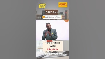 CRPC 2-C | TIPS & TRICKS WITH PRAAJASV | #praajasvfoundation #gpsc #class3