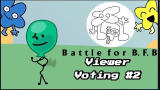BFB Viewer Voting #2 🎈 [VOTING HAS ENDED]