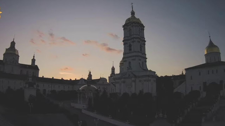 ⭕Вечірне богослужіння в Почаївській Лаврі 28.06.2025