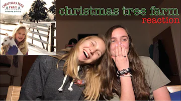 taylor swift “Christmas Tree Farm” reaction