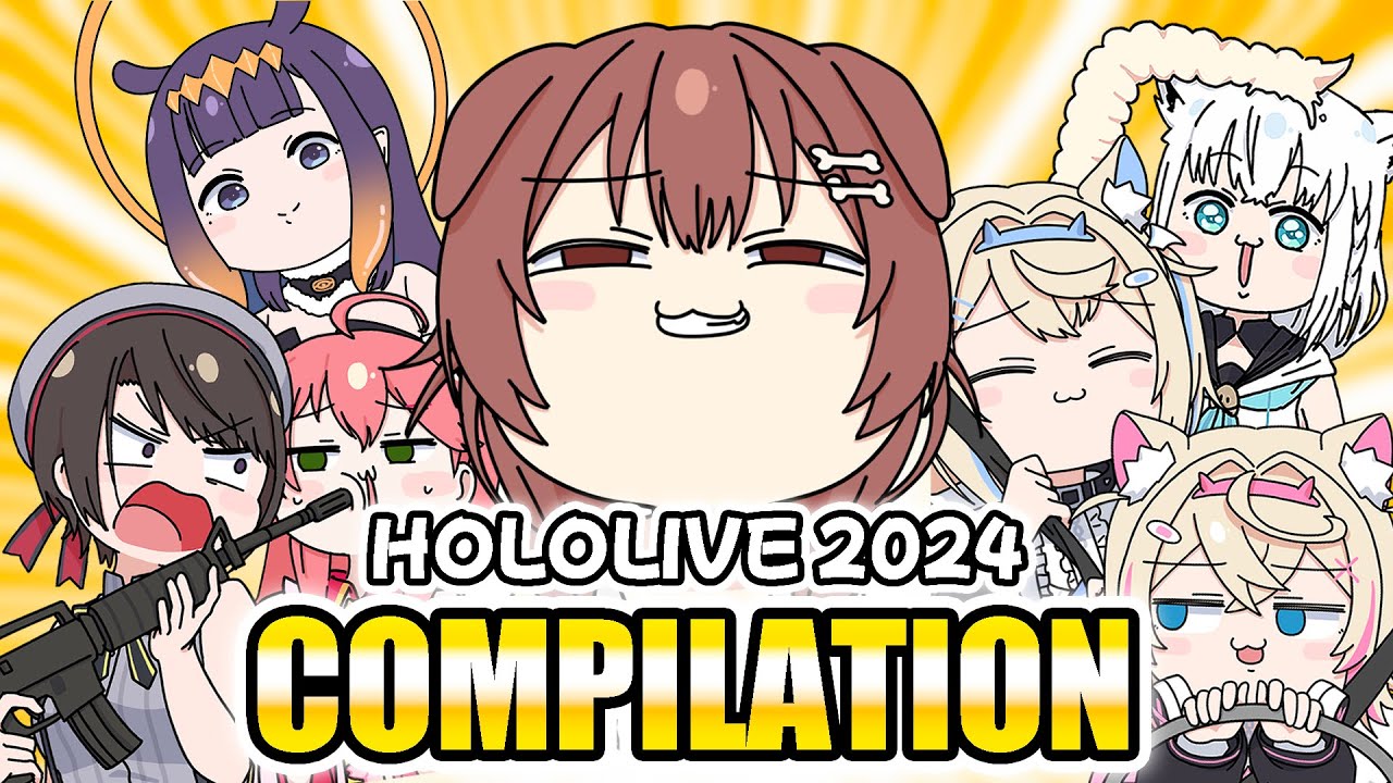 Hololive Animation Compilation in 2024【ENG SUB】