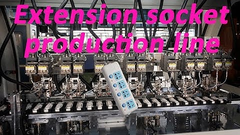 Extension Socket  Outlet  Power Board Automatic Assembly Line