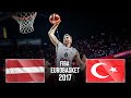 Latvia 🇱🇻 v Turkey 🇹🇷 | Classic Full Games - FIBA EuroBasket 2017