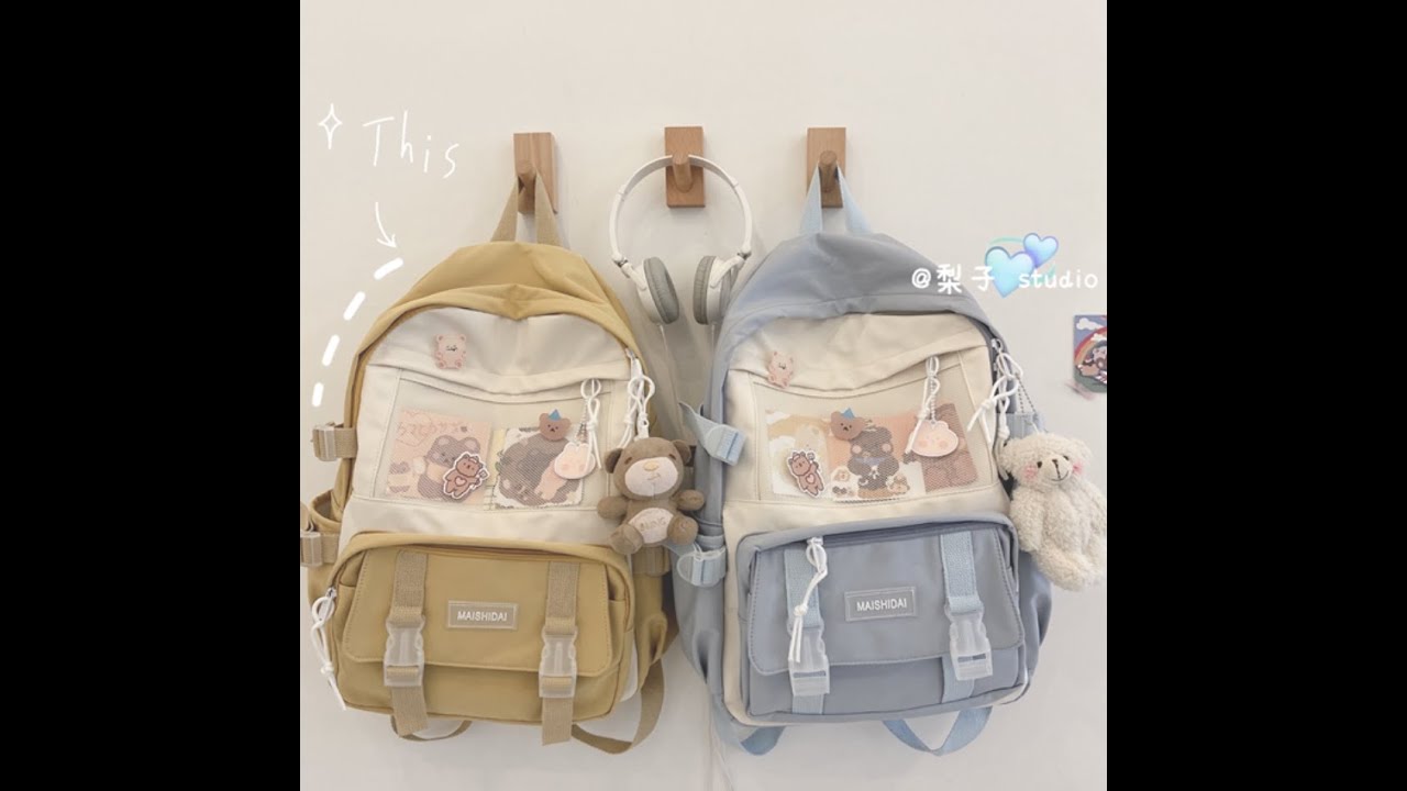 Kaholic_Balo đi hoc Uzzang HQ dễ thương | Khái quát những thông tin liên quan đến ba lô nữ thời trang hq-3 chuẩn nhất