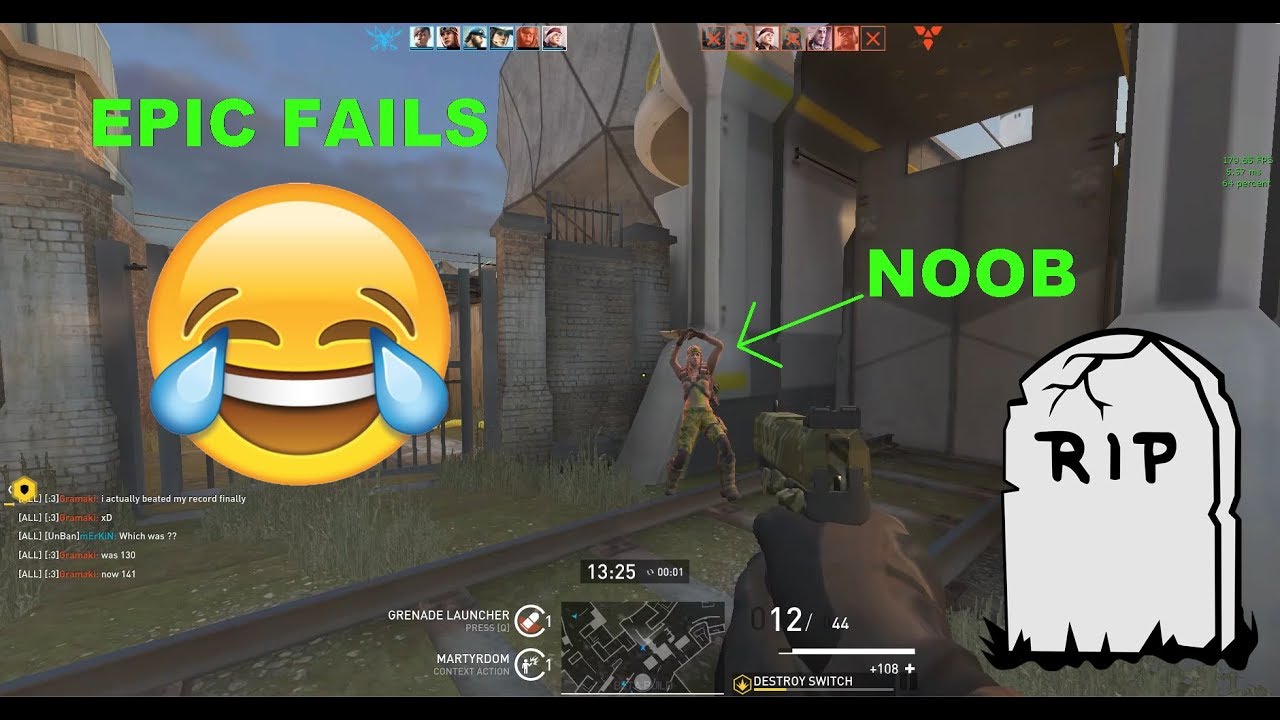 Dirty Bomb - Funny and Fail Moments